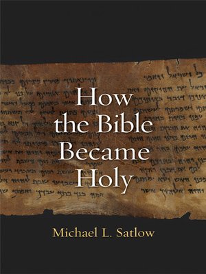 cover image of How the Bible Became Holy